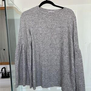 Zara bell sleeve sweater